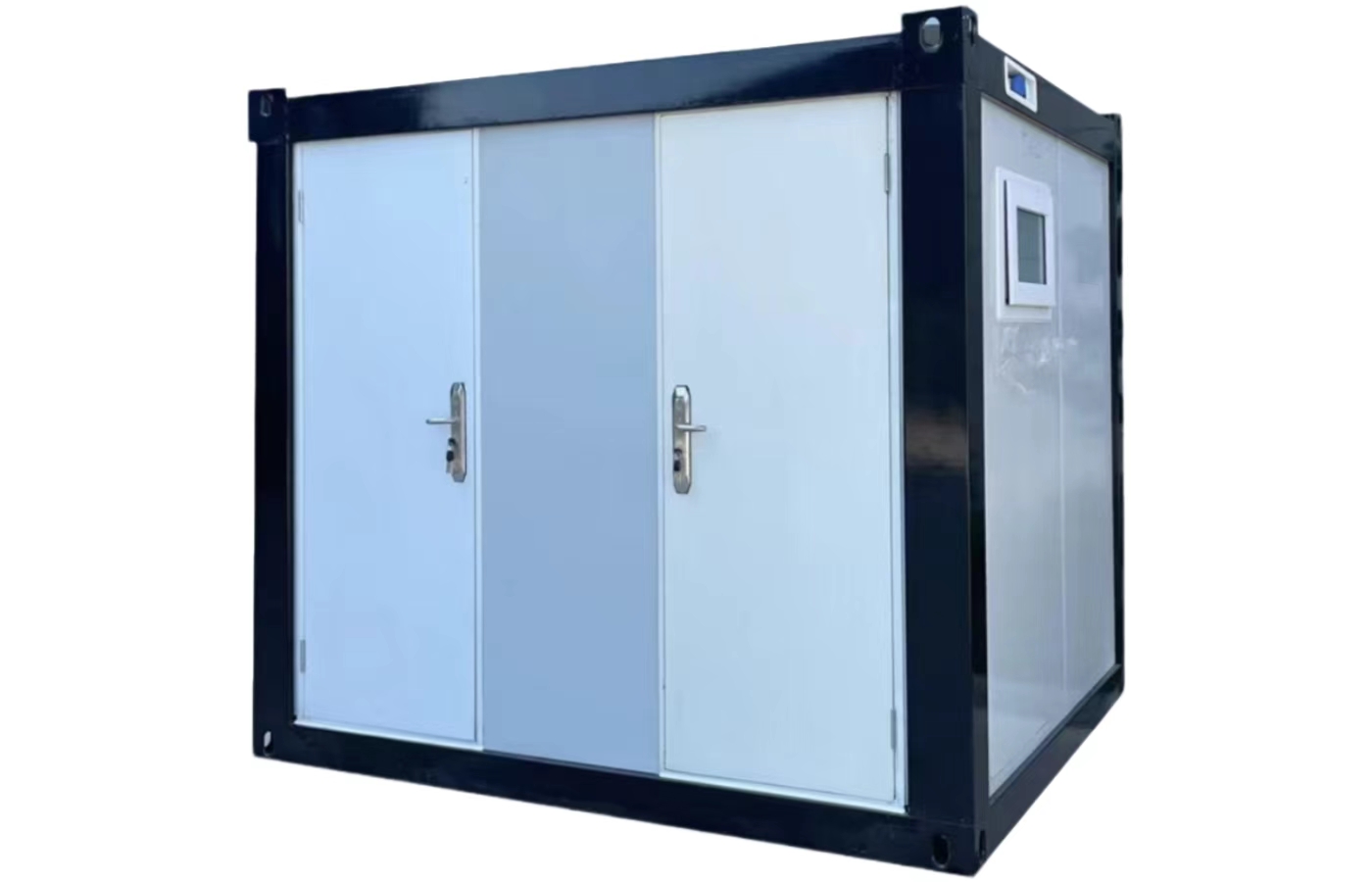 Tavandan Tabana Pencereli Özelleştirilmiş 20ft Sabit Konteyner Ev Tavandan Tabana Pencereli Özelleştirilmiş 20ft Sabit Konteyner Ev