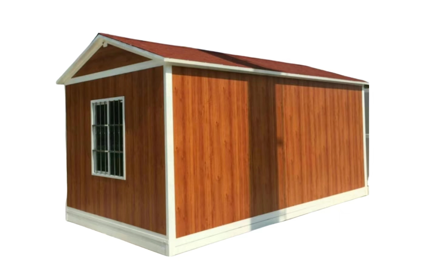 Tavandan Tabana Pencereli Özelleştirilmiş 20ft Sabit Konteyner Ev Tavandan Tabana Pencereli Özelleştirilmiş 20ft Sabit Konteyner Ev