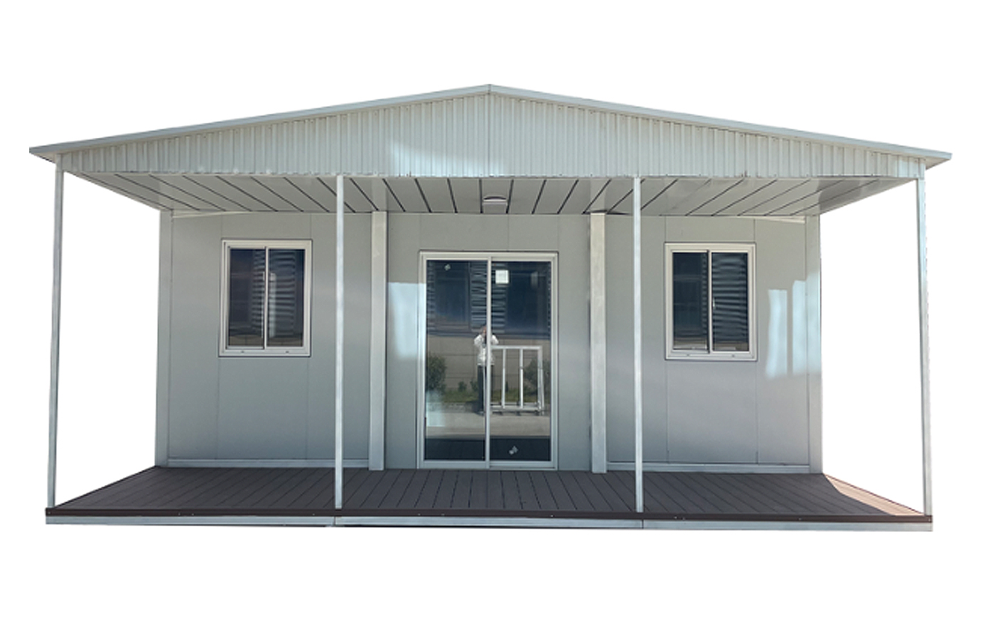 Tavandan Tabana Pencereli 20ft Modern Genişletilebilir Konteyner Özel Mağaza Tavandan Tabana Pencereli 20ft Modern Genişletilebilir Konteyner Özel Mağaza