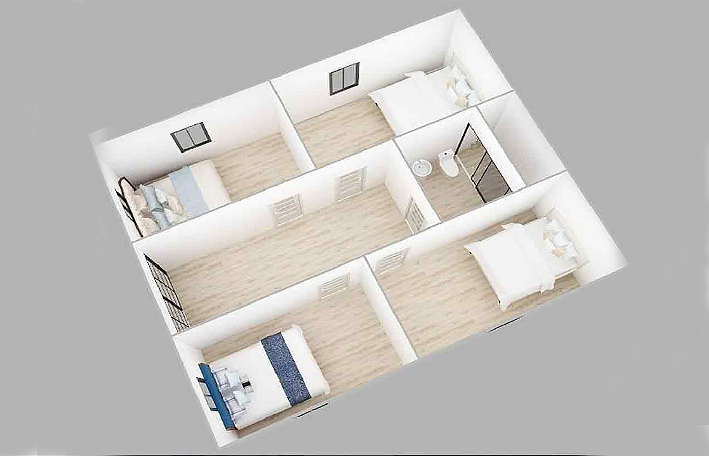 Tavandan Tabana Pencereli 20ft Modern Genişletilebilir Konteyner Özel Mağaza Tavandan Tabana Pencereli 20ft Modern Genişletilebilir Konteyner Özel Mağaza