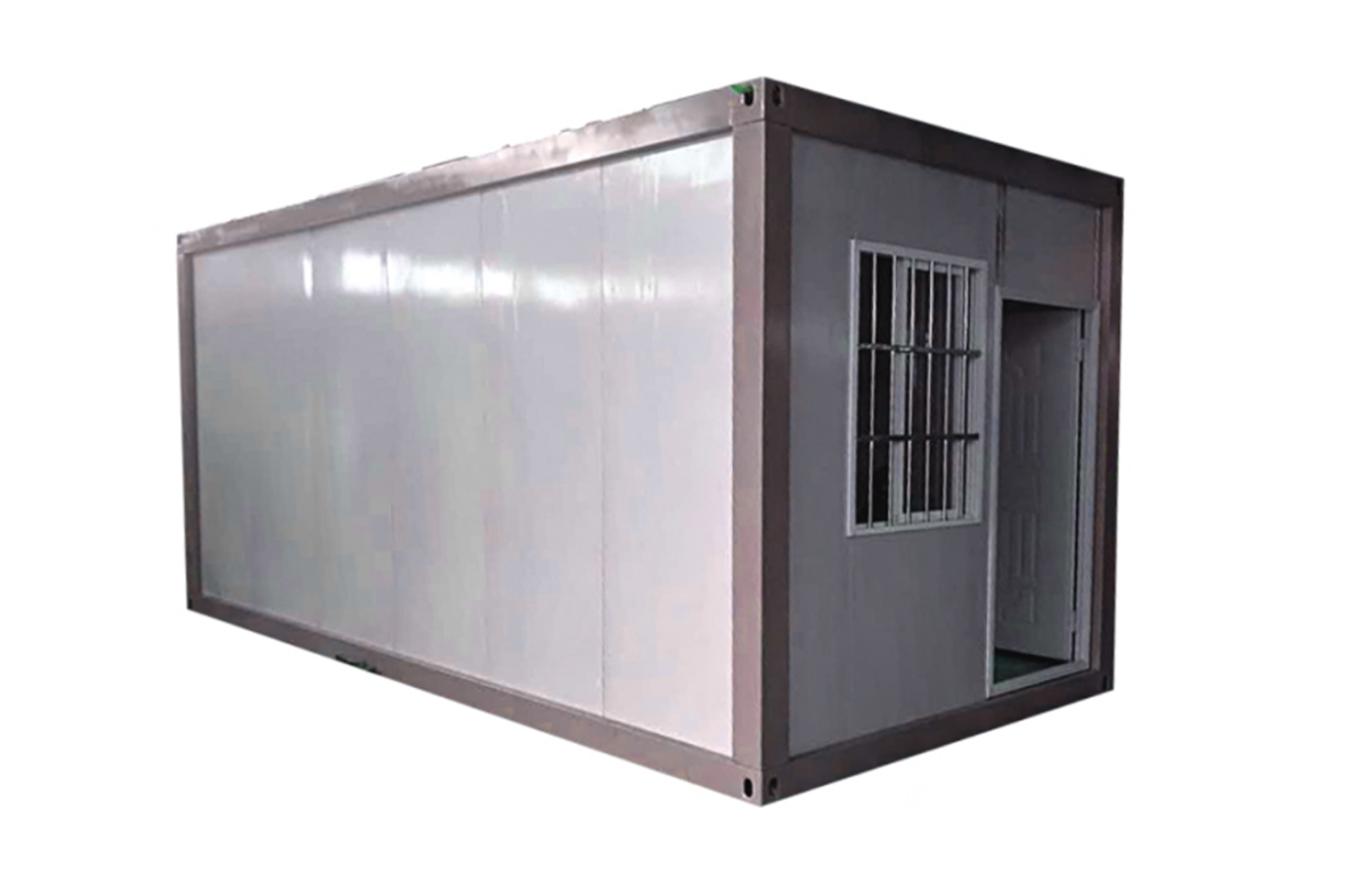 Taşınabilir 20ft Prefabrik Düz Paket Konteyner Ev Uygun maliyetli ofis